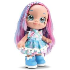 Imagem de Boneca Rainbow Nails Pink e Azul 26cm Bambola
