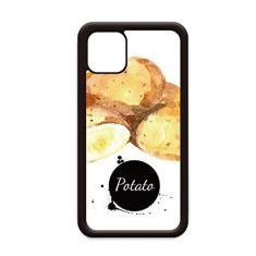 Imagem de Capa de batata vegetal saborosa e saudável aquarela para iPhone 11 Pro Max para Apple Mobile Case Shell