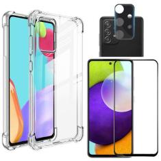 Imagem de Capinha + Película 3D + Película de Câmera Samsung A52 - Armyshield