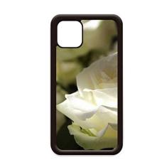 Imagem de Capa preta com rosas brancas grandes para iPhone 11 Pro Max para Apple Mobile Case