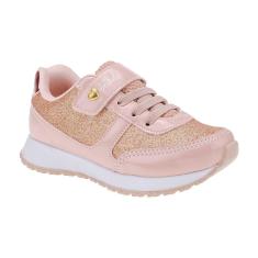 Imagem de Tênis Jet Kids Esportivo Glitter e Tira Auto Colante Feminino-Feminino