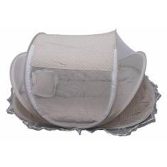 Imagem de Berço Mosquiteiro Portátil Tenda Mosqueteiro Bebê Creme - Happy Baby