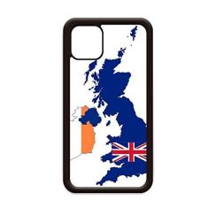 Imagem de Mapa da Grã-Bretanha Bandeira Irlanda País Reino Unido para iPhone 11 Pro Max Capa para Apple Mobile Case