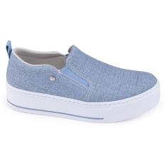 Imagem de Tênis Casual Feminino Flatform Ramarim 23-97221 alto Slip On