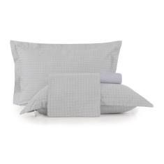 Imagem de Jogo De Cama Casal 3 Pçs Toque Acetinado Play Gris