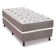 Imagem de Cama Box Solteiro Conjugada Londres - Bello Box - Molas Ensacadas D33 57x88x188