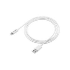 Imagem de Cabo USB - Lightning 1,2m PVC branco Intelbras EUAL 12PB