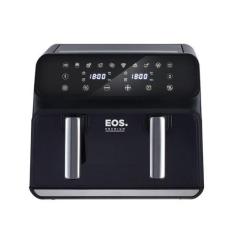 Imagem de Fritadeira Elétrica Sem óleo EOS Air Fryer Digital Dual Zone EAF90DD 9l Capacidade do Cesto 4,5l Painel digital