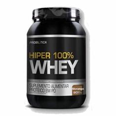 Imagem de Probiótica Hiper 100% Whey Pote (900G) - Sabor Morango (Embalagem pode variar)