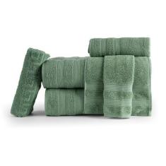 Imagem de Jogo De Toalha De Banho 5 Peças 100% Algodão Comfort - Linda Casa