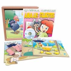 Imagem de Quebra-Cabeça Infantil Animais e Seus Filhotes