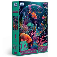 Imagem de Quebra Cabeca Ia Oceano Cintilante 500 Pecas Toyster