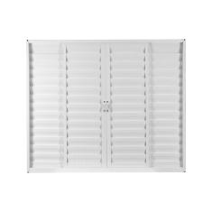 Imagem de Janela Veneziana Soft Plus 4 Folhas Branco mgm 100x100 cm