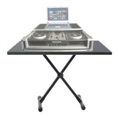 Imagem de Estante Apoio Suporte X Teclado Piano C/Bandeja Case Djs