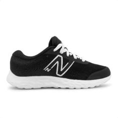Imagem de TENIS NEW BALANCE 520V8 INFANTIL BLACK, Calçados infantis, PRETO, 33