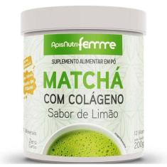 Imagem de Apisnutri Femme Matchá Solúvel Sabor Limão 200G