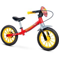 Imagem de Bicicleta de Equilíbrio Infantil Aro 12 Carros Freio a Tambor Pneus E.