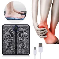 Imagem de Massageador Pés E Pernas Tapete Pulso Elétrico Digital Bivolt - Foot M