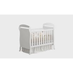 Imagem de Berço Americano Provençal Danny Branco Brilho - Reller