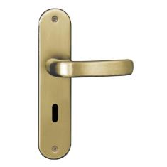 Imagem de Fechadura Interna com Espelho MGM Stilo Bronze Latonado