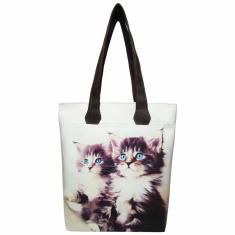 Imagem de Bolsa Feminina Pet Gatinhos Olhos Azuis, Magicc