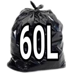 Imagem de Saco De Lixo 60 Litros Comum 100 Unidades  Cometa