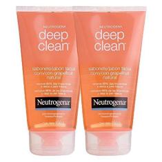 Imagem de Kit 2 Sabonetes Facial Neutrogena Deep Clean Gel Grapefruit 150g