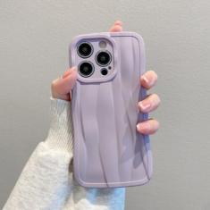 Imagem de Capa de telefone de silicone macio para iphone 13 14 12 11 pro max x xs xr doces cor capa traseira para iphone 14plus, roxo, para iphone 13pro max