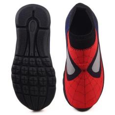 Imagem de Tenis Masculino De Led Aranha Refletivo Meninos + Chinelo Oculos Relog