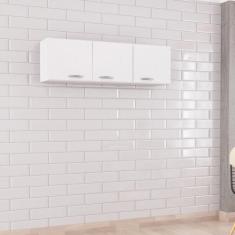 Imagem de Armário Aéreo De Cozinha Compacta 3 Portas 120cm Poquema Móveis