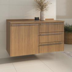 Imagem de Balcão para Cozinha Fit 120cm com Tampo Larnaca