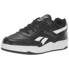Imagem de Reebok Tênis infantil unissex Bb4000 II, Preto/branco/cinza puro, 6 Big Kid