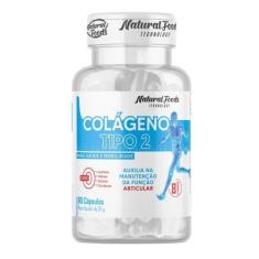 Imagem de  Colágeno Tipo 2 Natural Foods  com Vitaminas C E e D3 Zero Lactose Gl