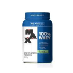 Imagem de 100% Whey (900g) - Sabor: Pistache c/ Chocolate Branco - Max Titanium