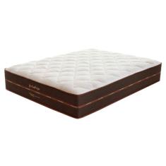 Imagem de Colchão Casal Diamante Mola Ensacada (34x138x188) Bege e Marrom