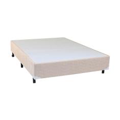 Imagem de Cama Box Viúva Simples Mega Colchões Chenille Blanc - 120x203
