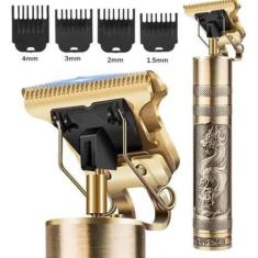 Imagem de Máquina Acabamento Barbeador Elétrico Recarregável Sem Fio Profissiona