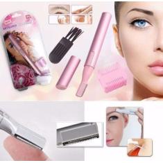 Imagem de Depilador E Aparador De Pelos Feminino Depilação Portátil Caneta Rosa