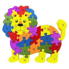 Imagem de Quebra-Cabeça Leão MDF - TOYMIX