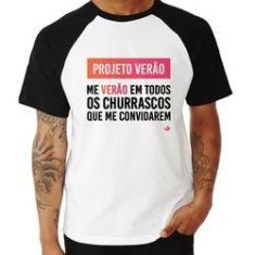 Imagem de Camiseta Raglan Projeto Verão - Foca Na Moda