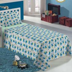 Imagem de Jogo De Cama Infantil 100% Algodão Dino Space Lepper