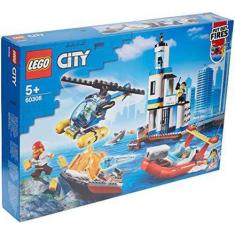 Imagem de Lego City Patrulha Costeira E Missão De Combate Ao Fogo 60308