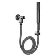 Imagem de Ducha Manual C30 Com Desviador Grafite Escovado - Docol