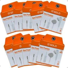 Imagem de Kit 10 Fones De Ouvido Com Fio Onear Com Microfone Som Alta  - A'Gold,