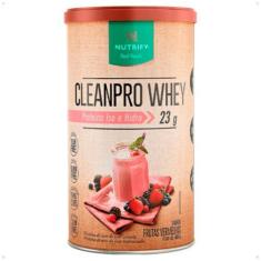 Imagem de Clean Pro Whey ISO e Hidro 450g Nutrify, Frutas Vermelhas