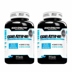 Imagem de Kit 2x Creatina Monohidratada e Micronizada Pote 120 Capsulas Creatine