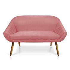 Imagem de Namoradeira Suede Rose Castanho