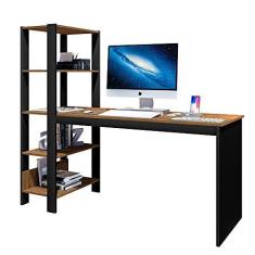Imagem de Mesa Home Office Artemis com Prateleiras Escritório