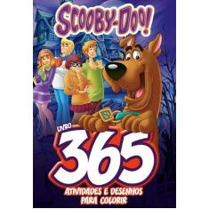 Imagem de Livro - Scooby-Doo Livro 365 Atividades E Desenhos Para Colorir