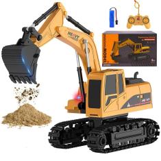 Imagem de Escavadeira rc Toy Engineering Digger Truck Remote Control Kid